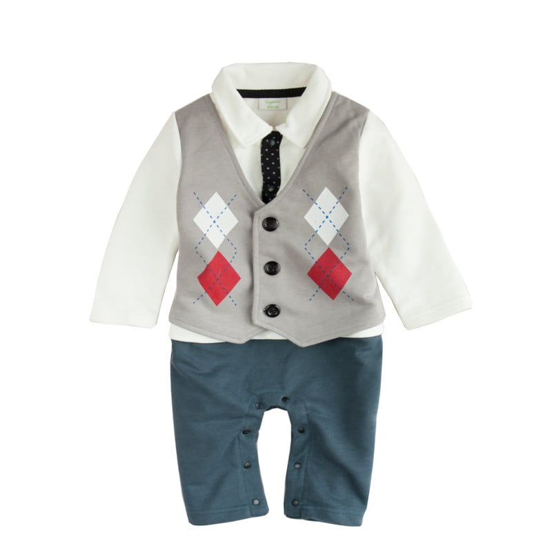 Spring and Autumn Baby Jumpsuit Outfit