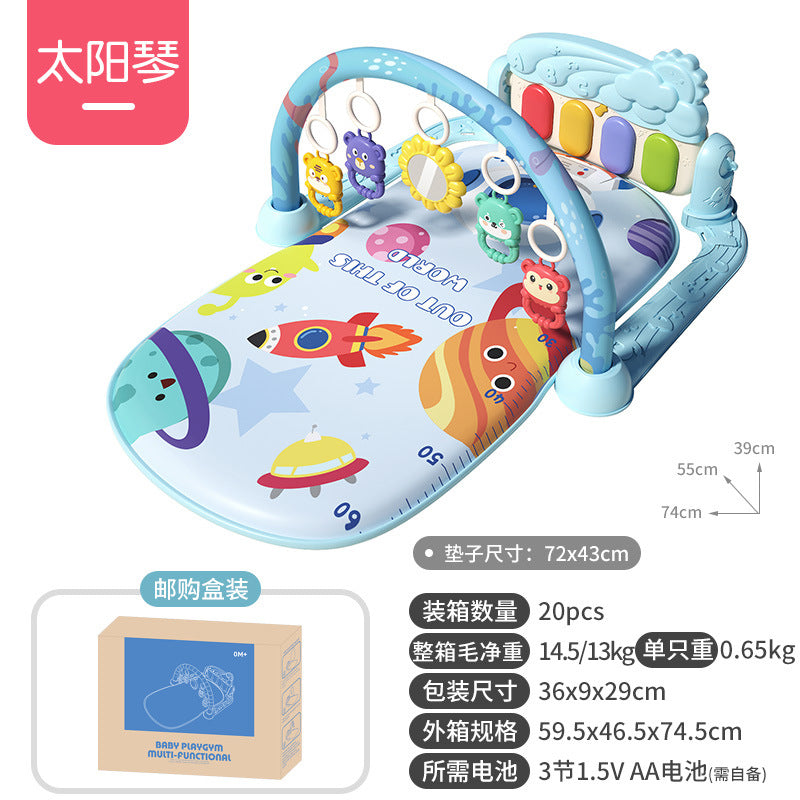 Musical Baby Gym Play Mat Piano Toy for Newborns