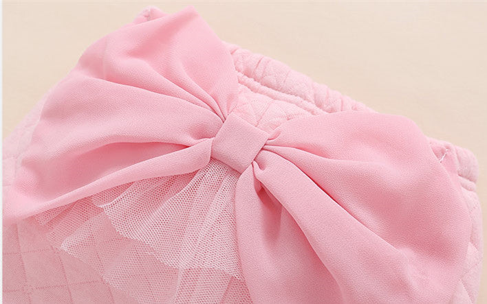 Baby Girls' Cotton Three-Piece Outfit for Fall/Winter