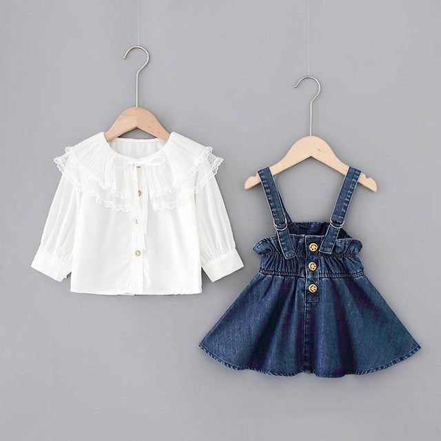 Girls' Spring/Fall Dress 2020 - Stylish Baby Princess Outfit