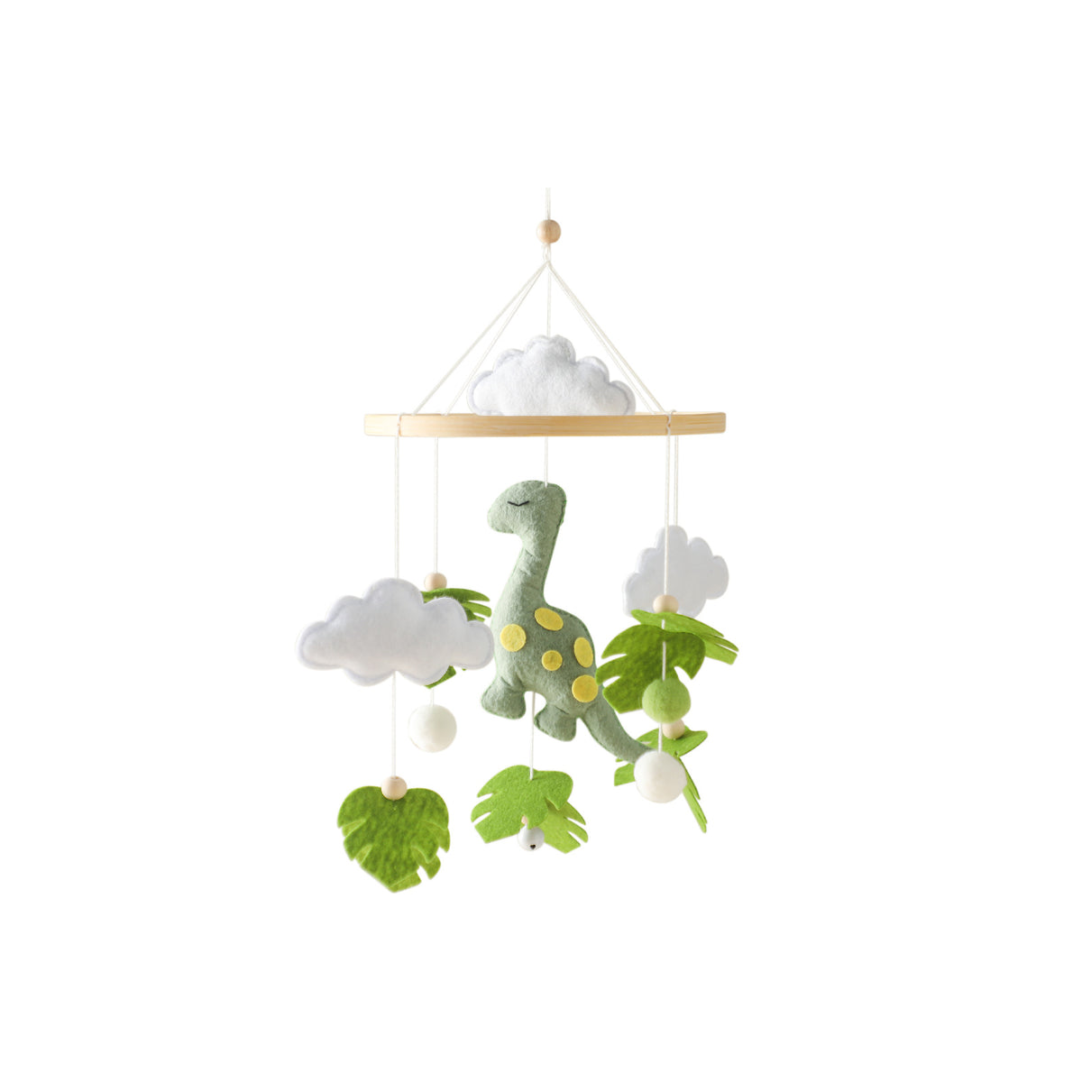 Nordic Felt Animal Mobile for Baby Crib and Stroller