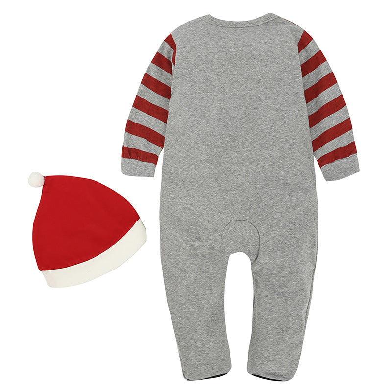 Christmas Santa Outfit for Baby with Long Sleeves