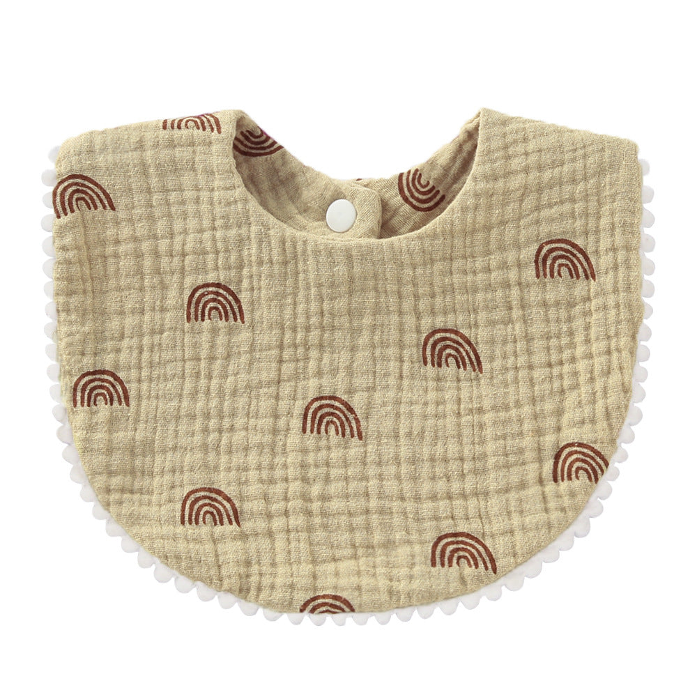 Double-Layer Gauze Baby Saliva Towel