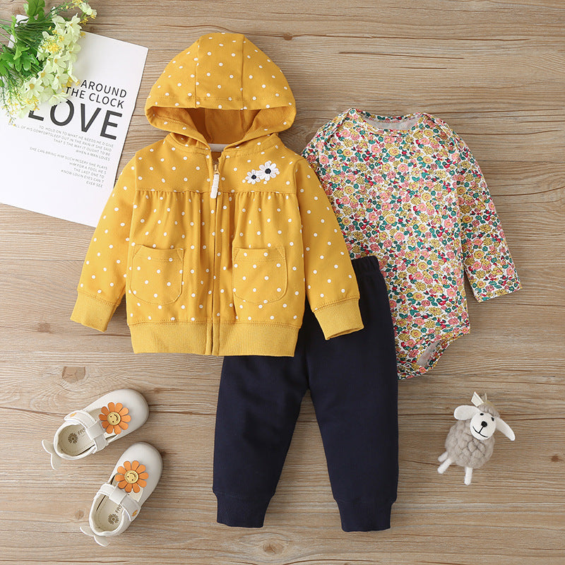 2020 Autumn New Baby Kids Outfit Set with Hoodie
