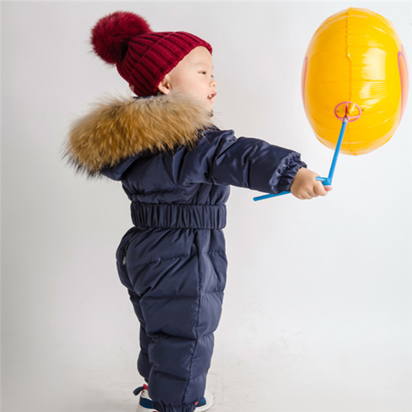 Baby Snowsuit Romper - One-Piece Down Outfit