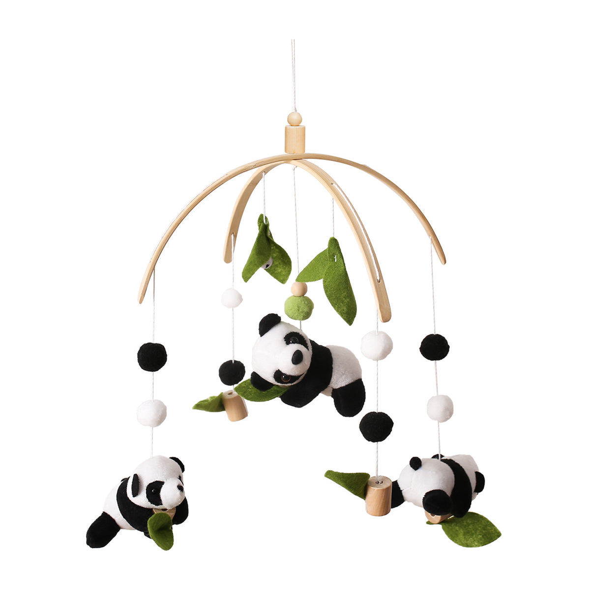 Nordic Felt Animal Mobile for Baby Crib and Stroller